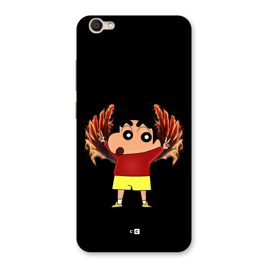 Fire Shinchan Back Case for Vivo V5