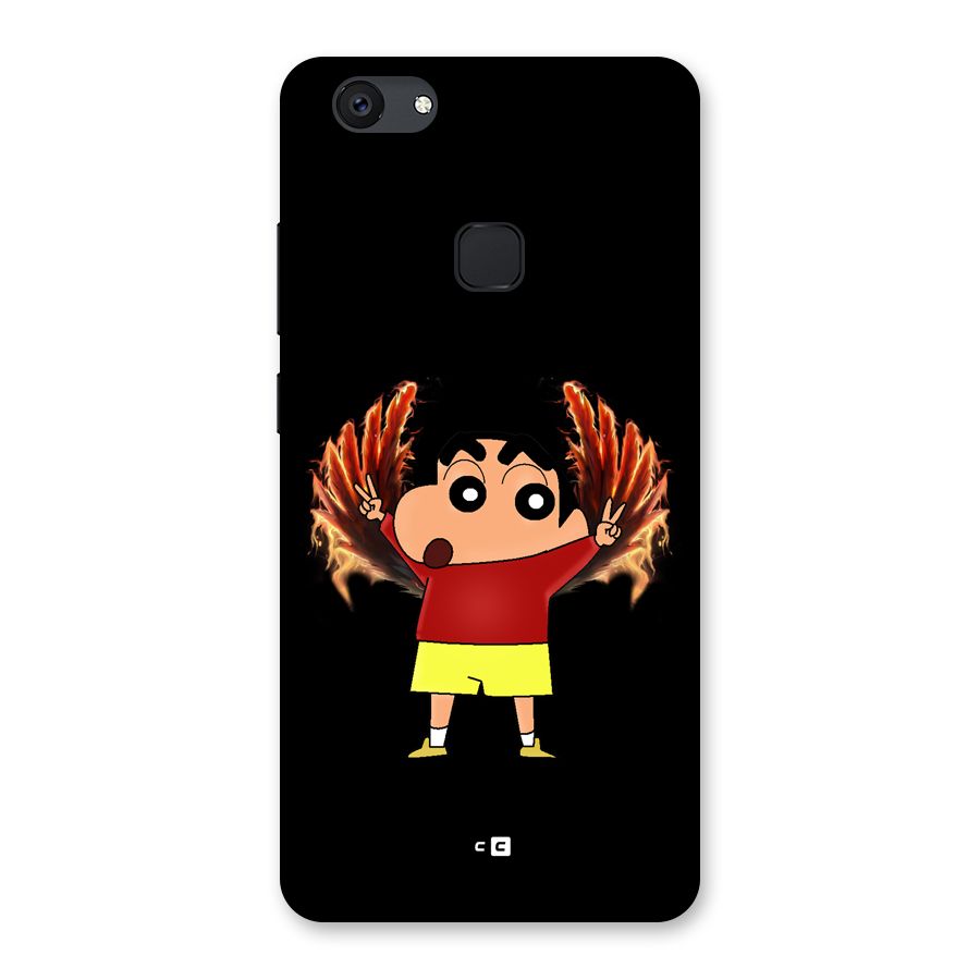 Fire Shinchan Back Case for Vivo V7 Plus