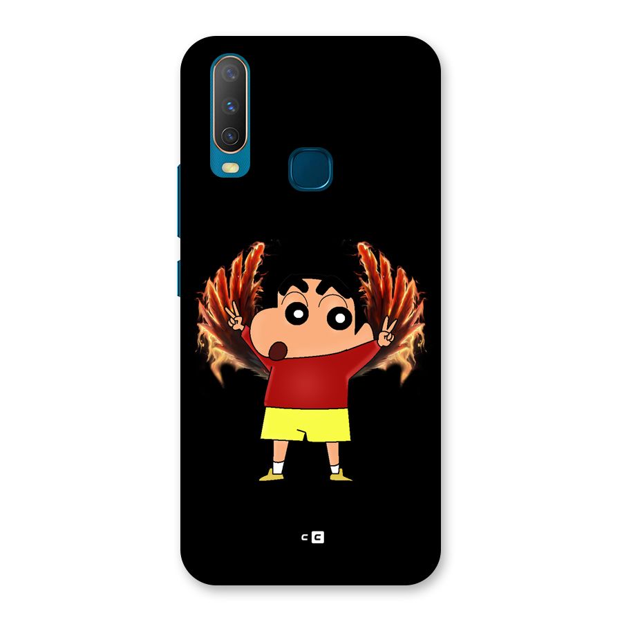 Fire Shinchan Back Case for Vivo Y11
