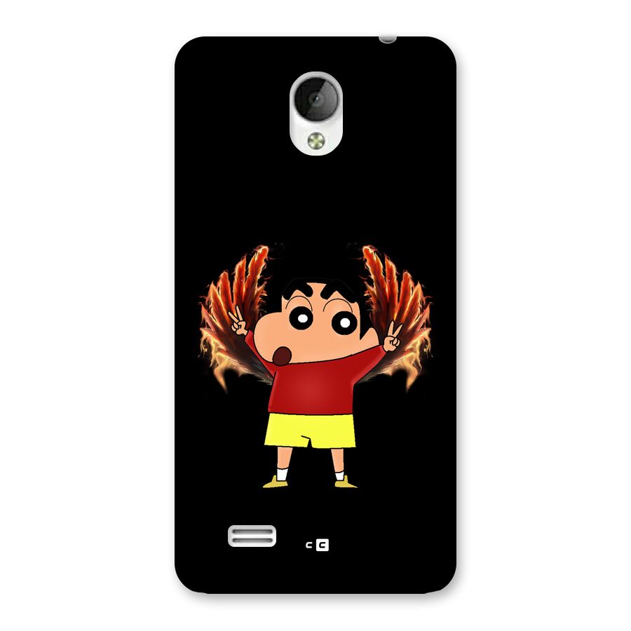Fire Shinchan Back Case for Vivo Y21