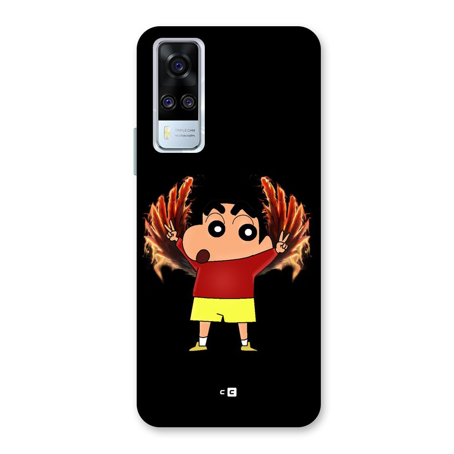 Fire Shinchan Back Case for Vivo Y31