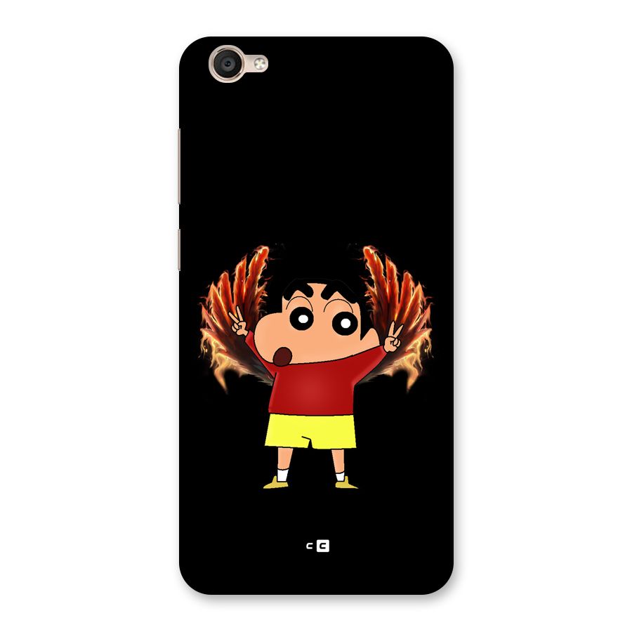 Fire Shinchan Back Case for Vivo Y55L