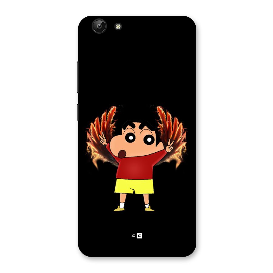 Fire Shinchan Back Case for Vivo Y69