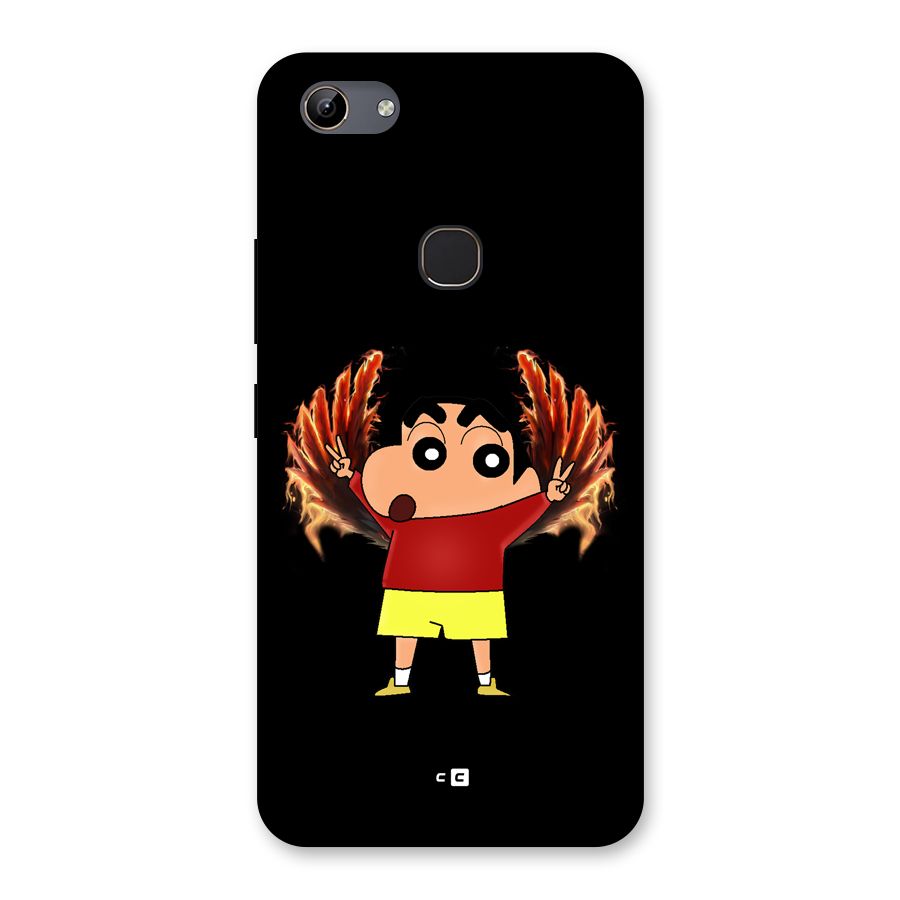 Fire Shinchan Back Case for Vivo Y81