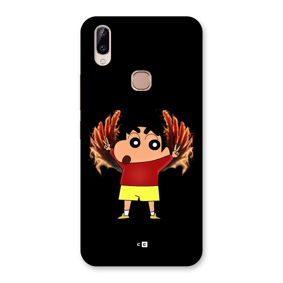 Fire Shinchan Back Case for Vivo Y83 Pro