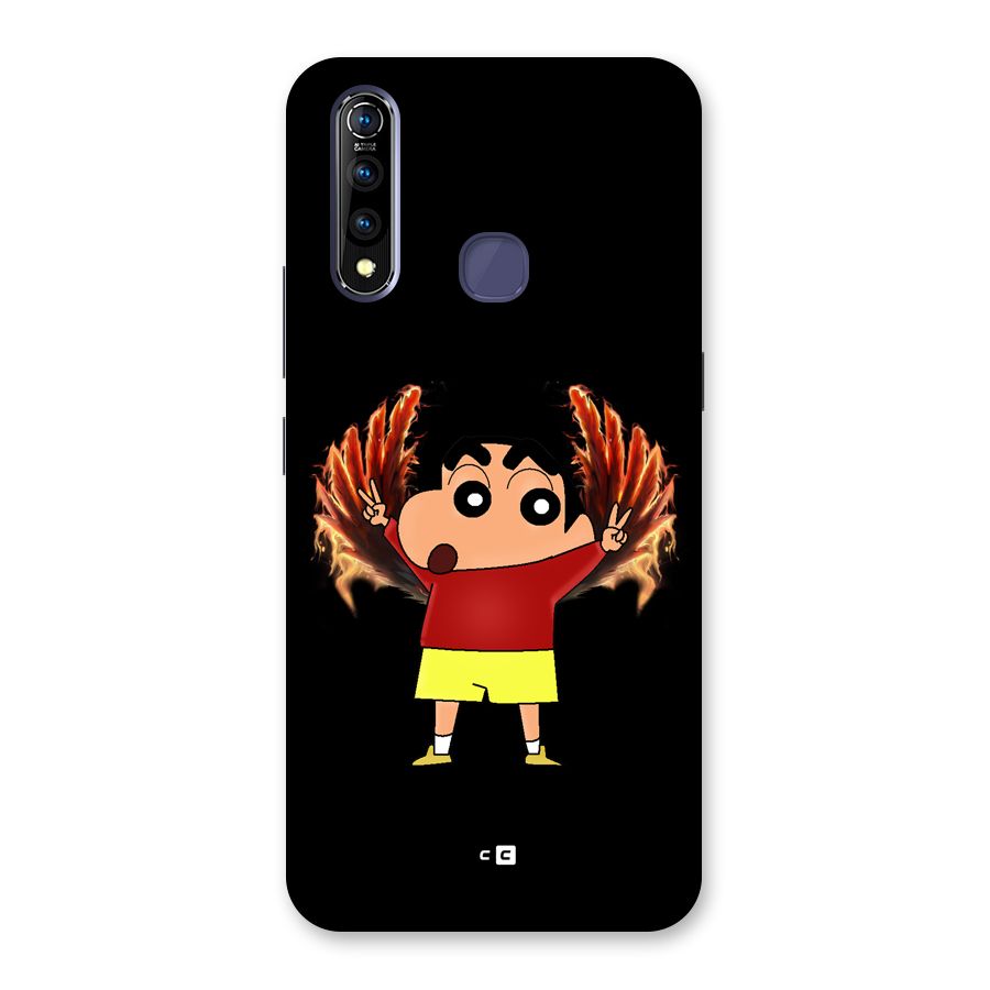 Fire Shinchan Back Case for Vivo Z1 Pro