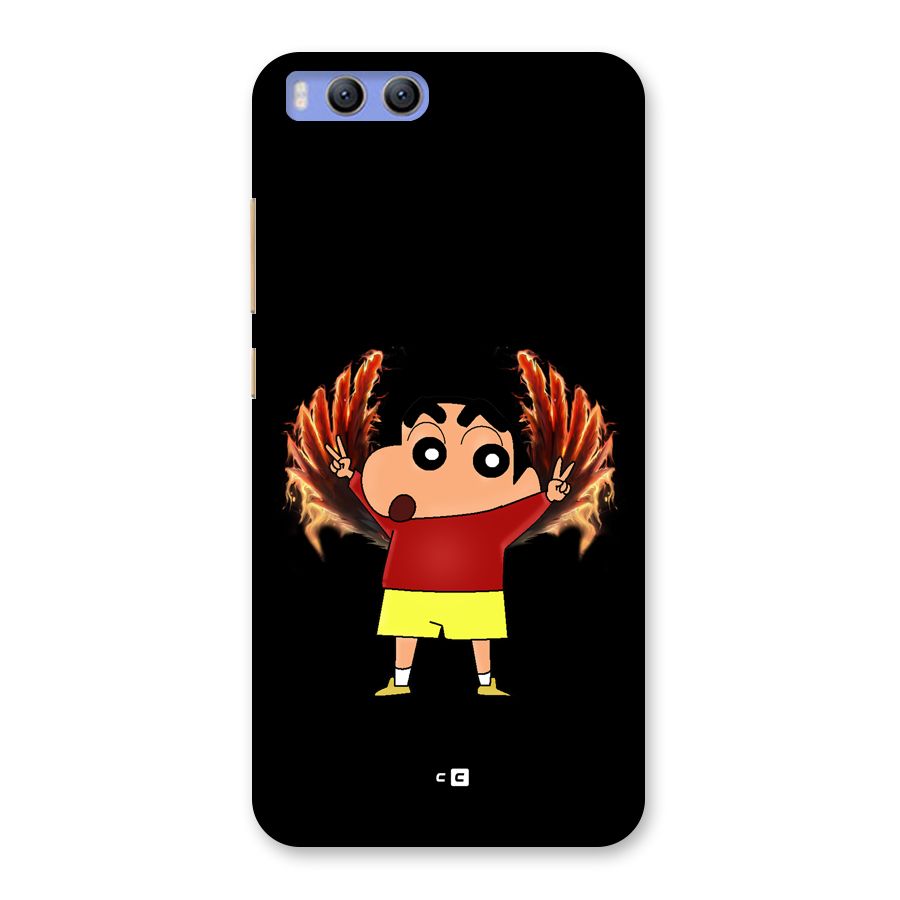 Fire Shinchan Back Case for Xiaomi Mi 6