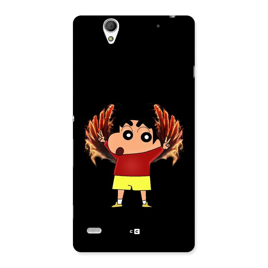 Fire Shinchan Back Case for Xperia C4