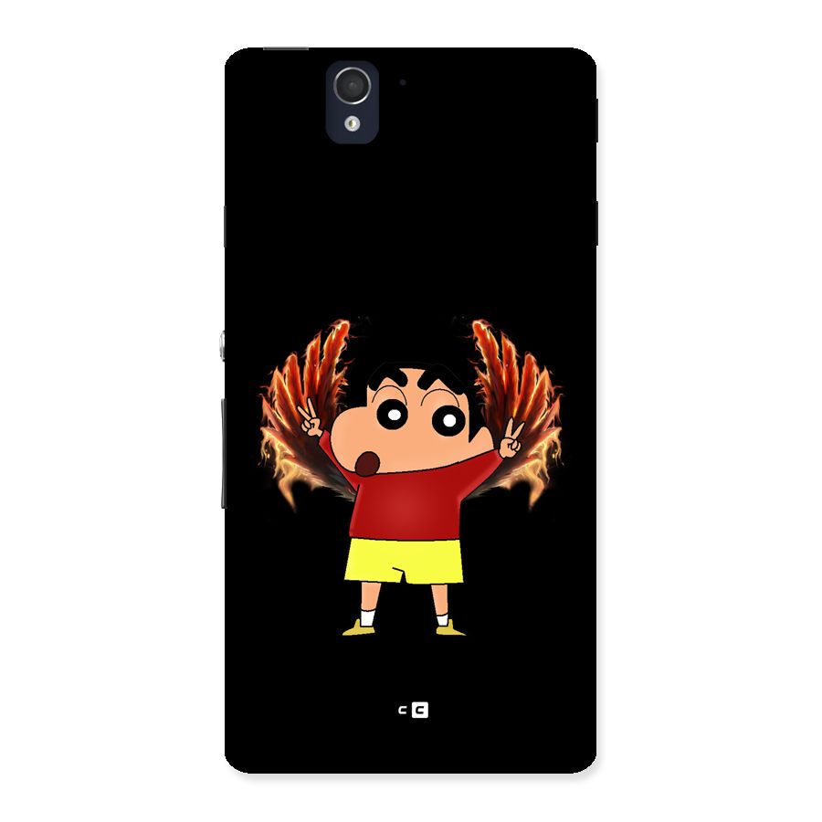 Fire Shinchan Back Case for Xperia Z