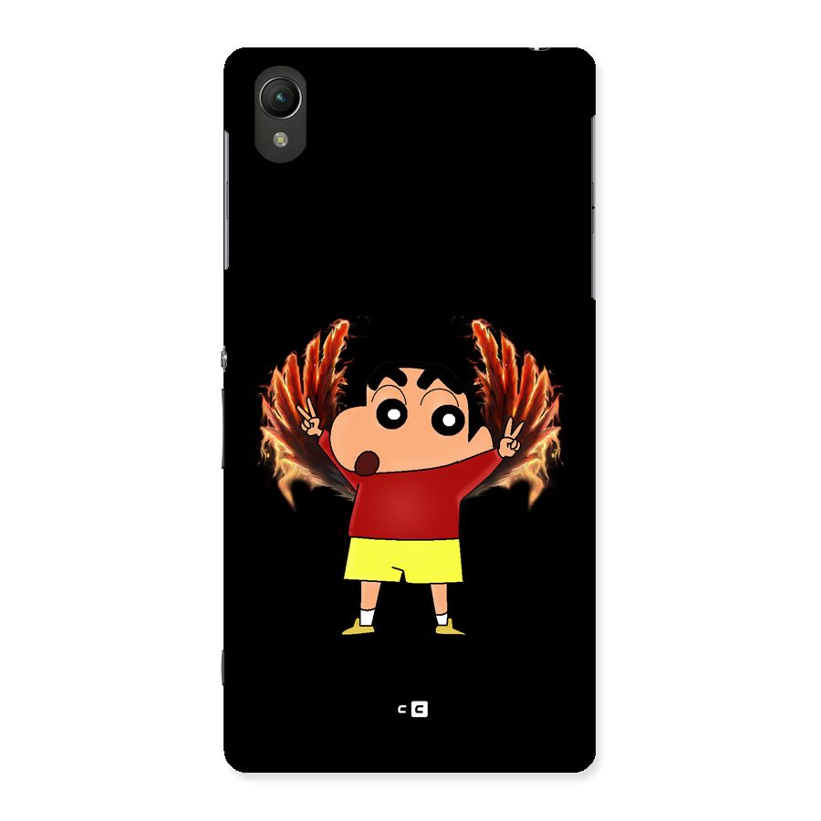 Fire Shinchan Back Case for Xperia Z2