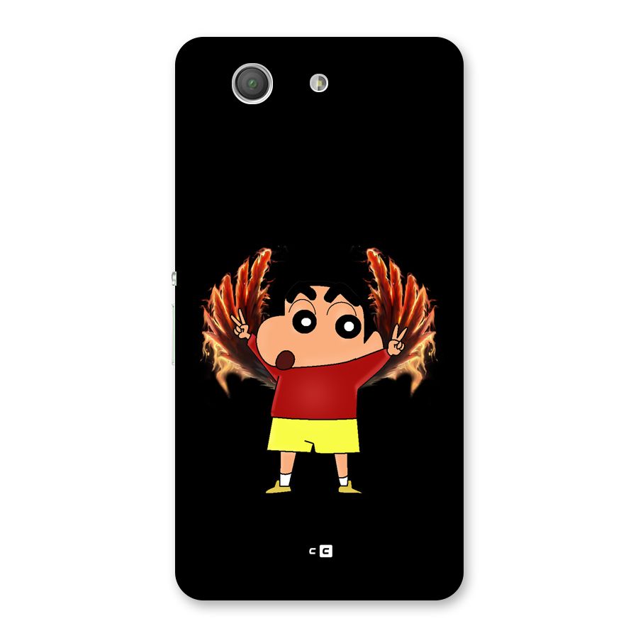 Fire Shinchan Back Case for Xperia Z3 Compact