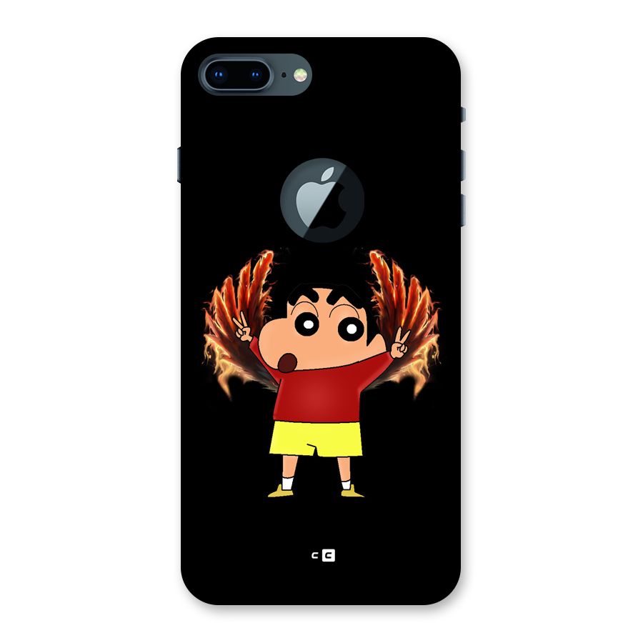 Fire Shinchan Back Case for iPhone 7 Plus Logo Cut