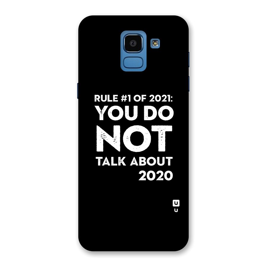 First Rule of 2021 Back Case for Galaxy On6