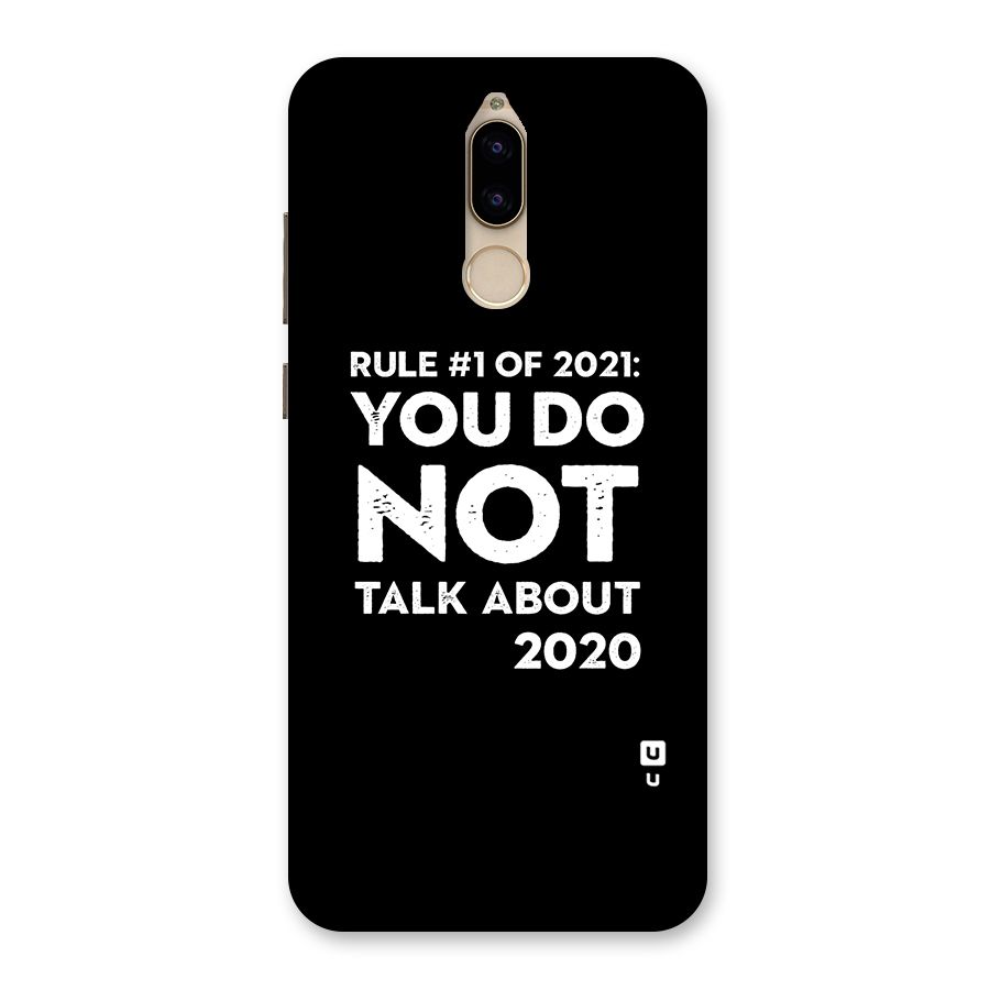 First Rule of 2021 Back Case for Honor 9i