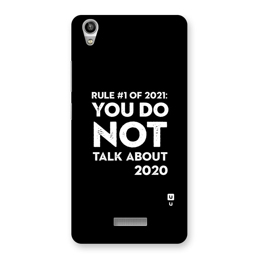 First Rule of 2021 Back Case for Lava-Pixel-V1