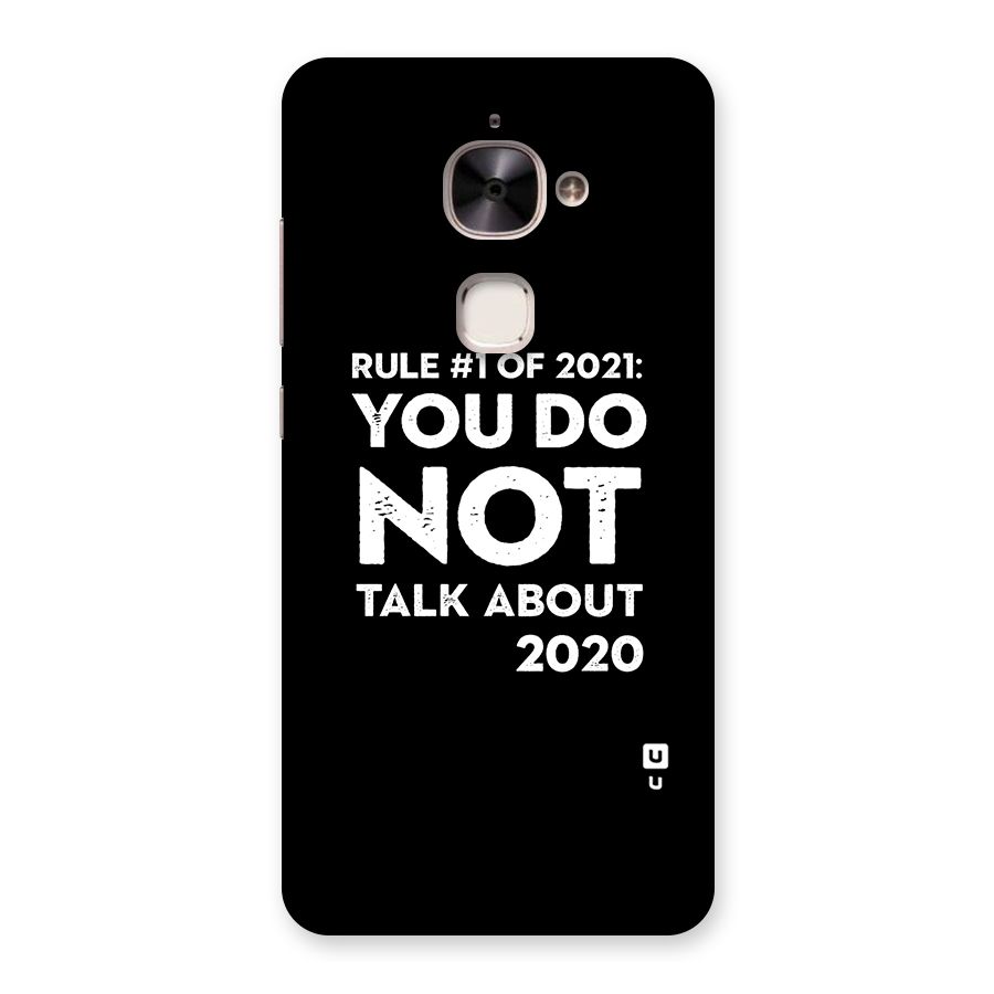 First Rule of 2021 Back Case for Le 2
