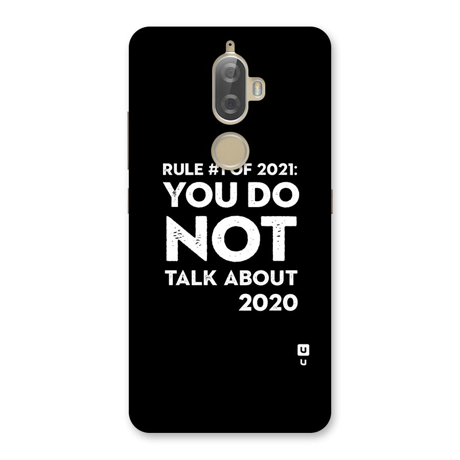 First Rule of 2021 Back Case for Lenovo K8 Plus