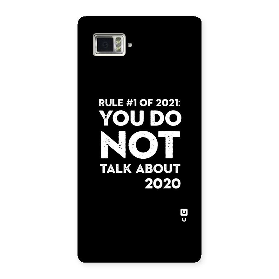 First Rule of 2021 Back Case for Vibe Z2 Pro K920