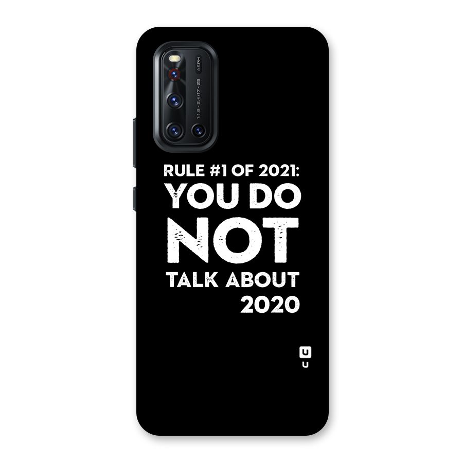 First Rule of 2021 Back Case for Vivo V19