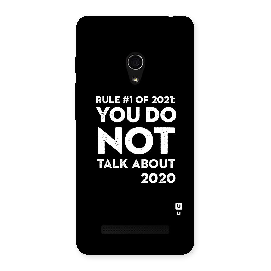 First Rule of 2021 Back Case for Zenfone 5
