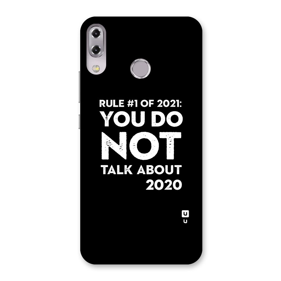 First Rule of 2021 Back Case for Zenfone 5Z
