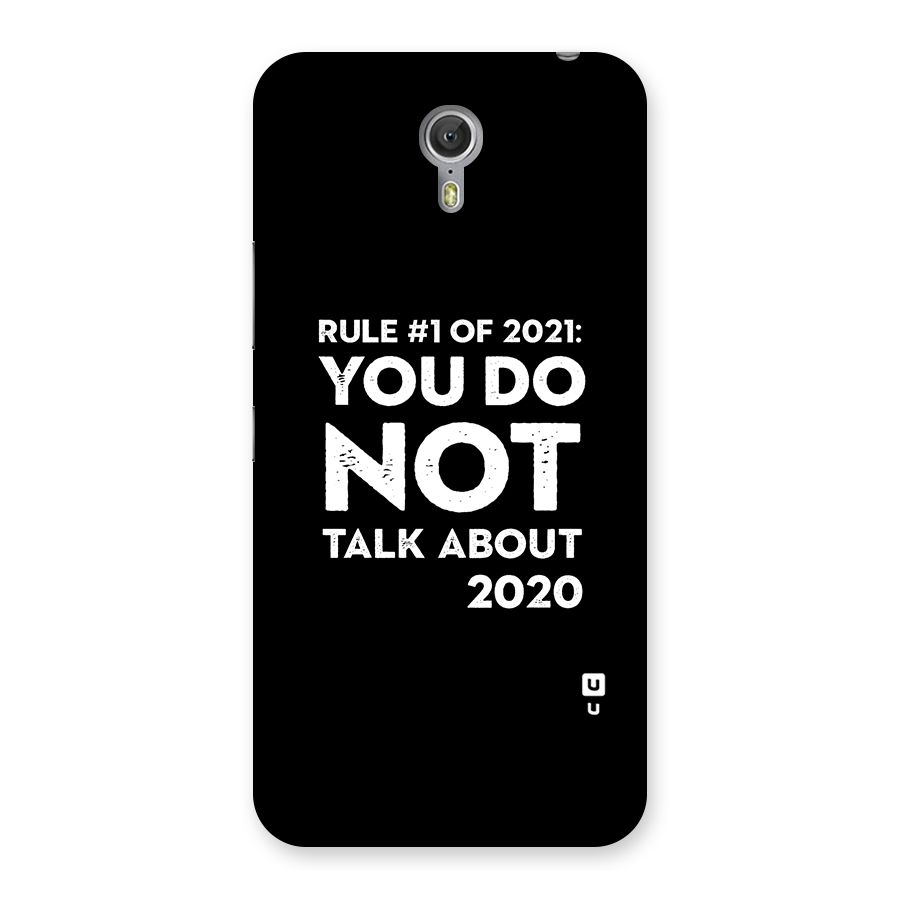First Rule of 2021 Back Case for Zuk Z1