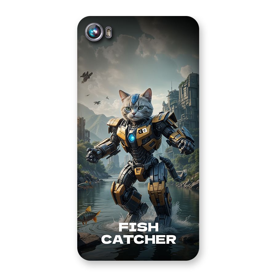 Fish Catcher Back Case for Canvas Fire 4 (A107)