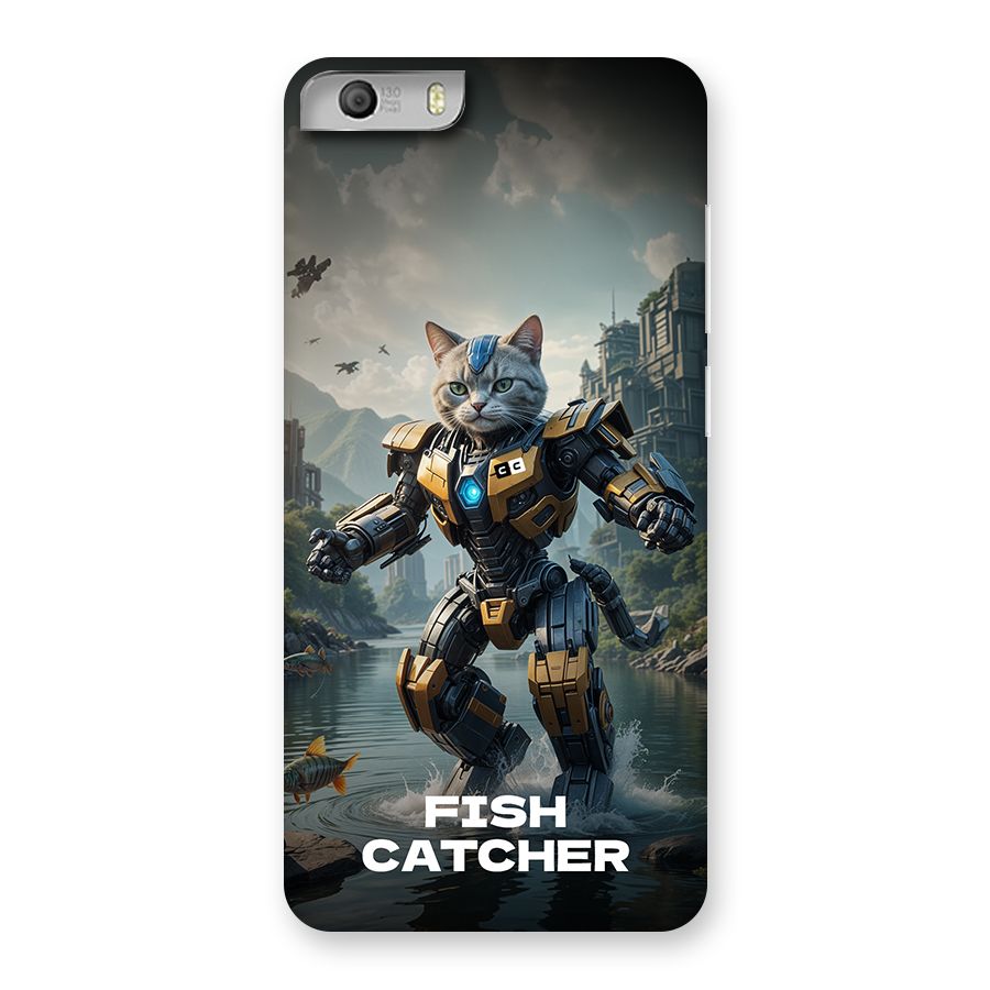 Fish Catcher Back Case for Canvas Knight 2