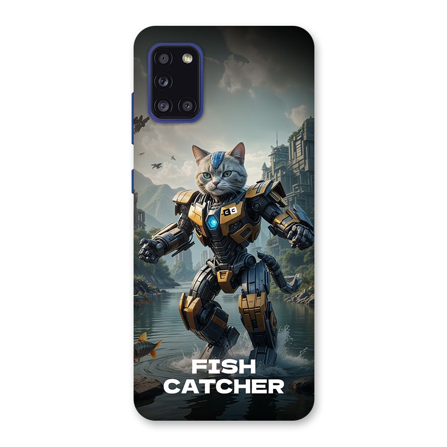 Fish Catcher Back Case for Galaxy A31