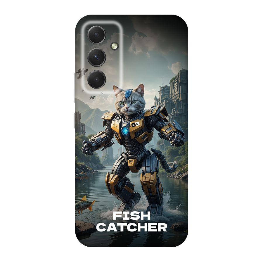Fish Catcher Back Case for Galaxy A54