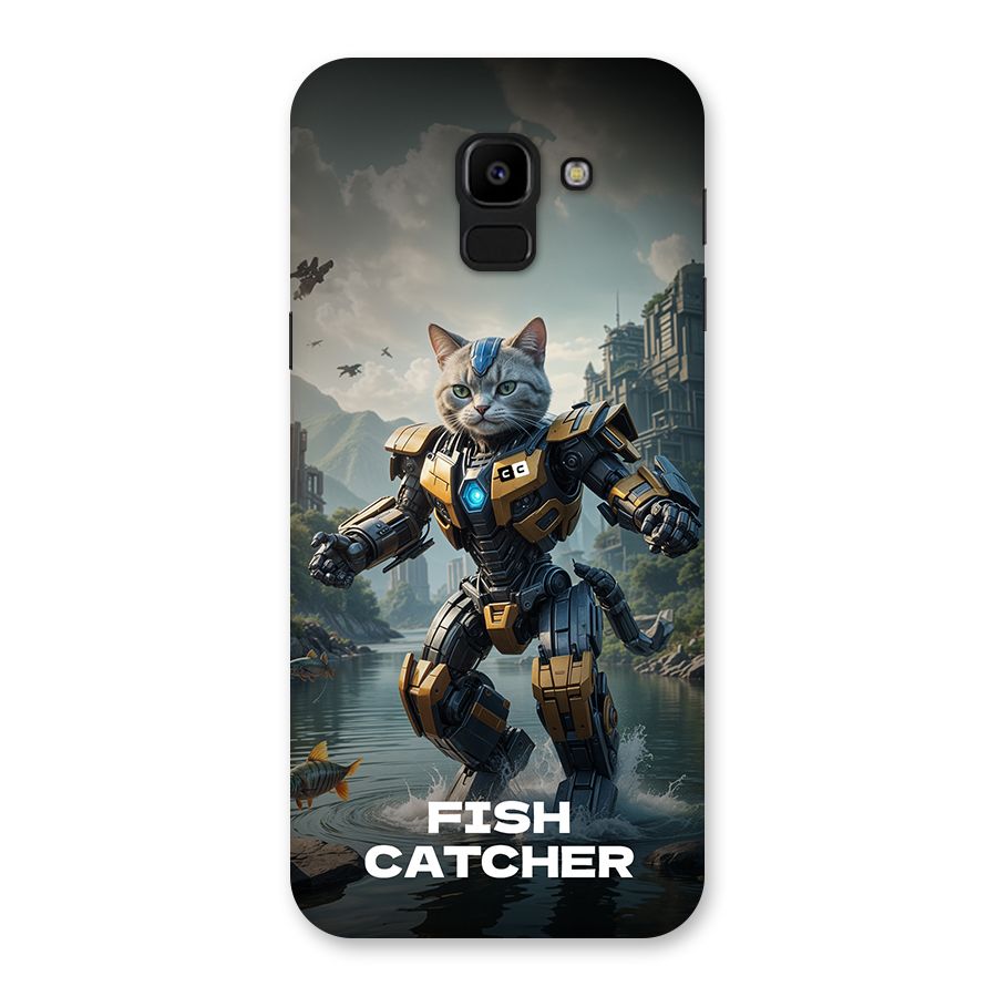 Fish Catcher Back Case for Galaxy J6