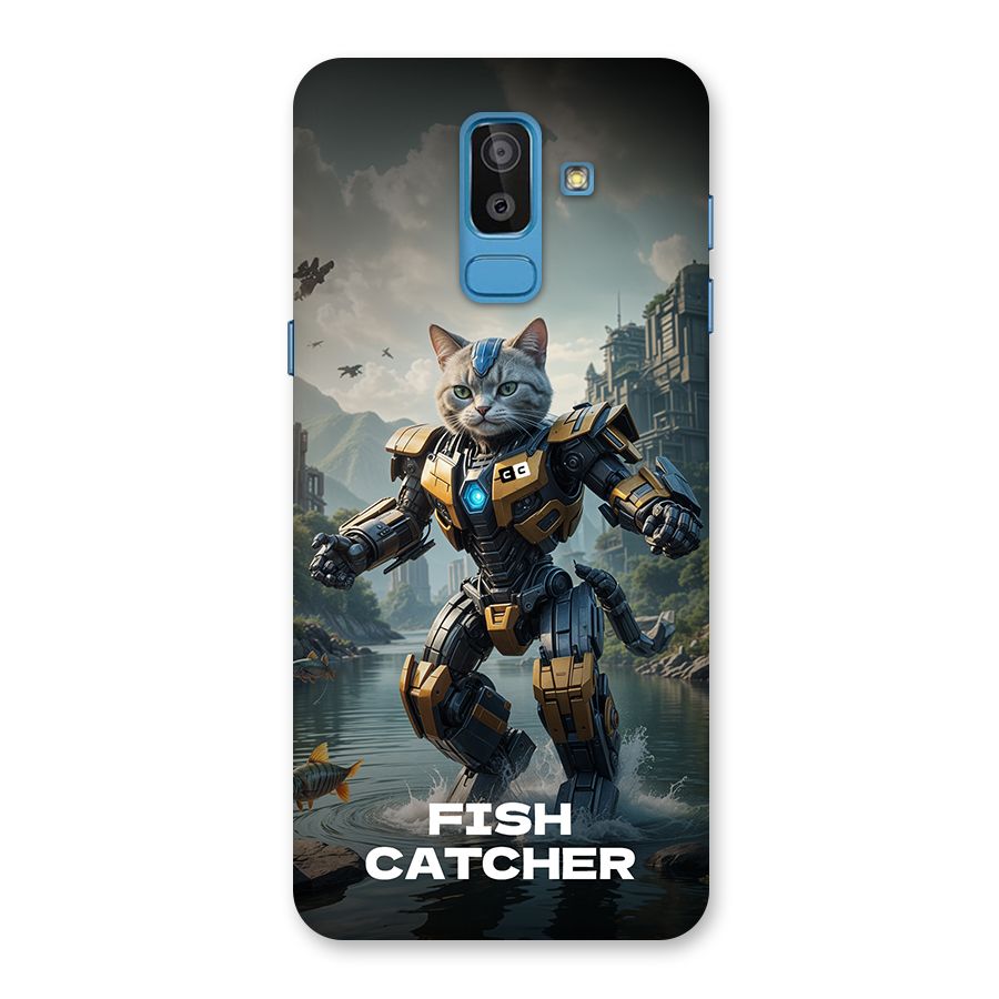 Fish Catcher Back Case for Galaxy J8