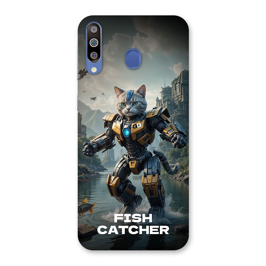 Fish Catcher Back Case for Galaxy M30