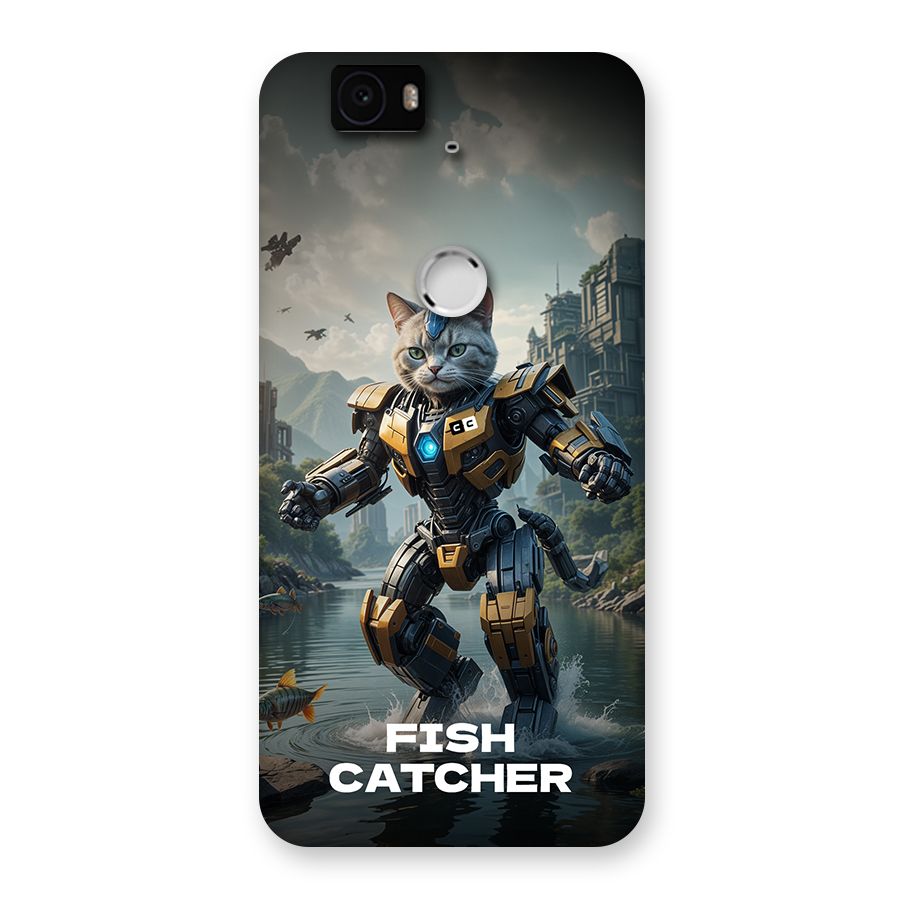 Fish Catcher Back Case for Google Nexus 6P