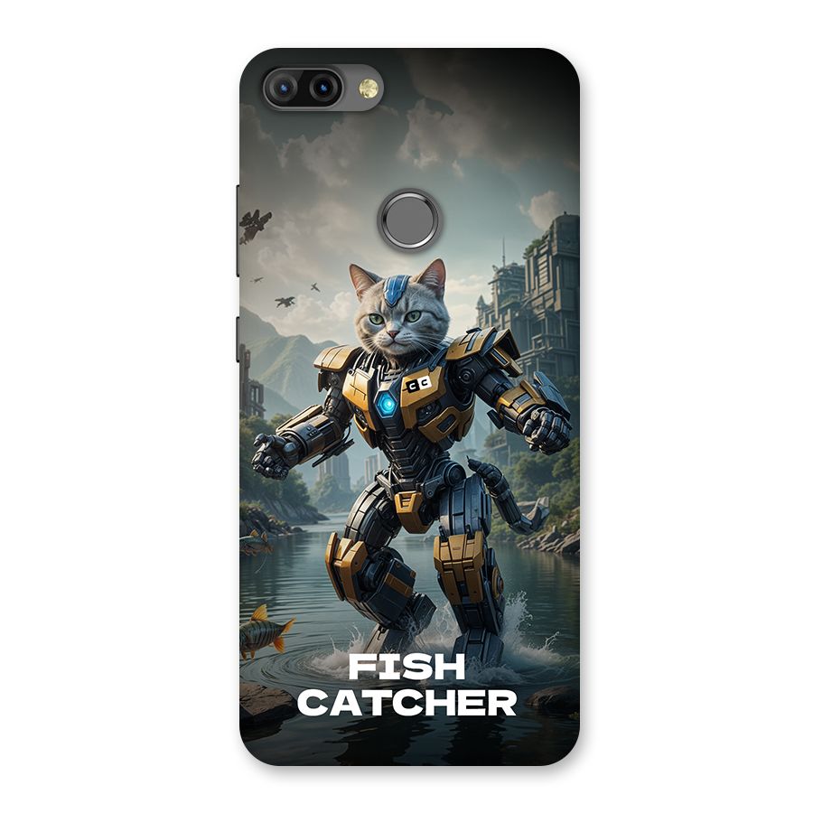 Fish Catcher Back Case for Infinix Hot 6 Pro