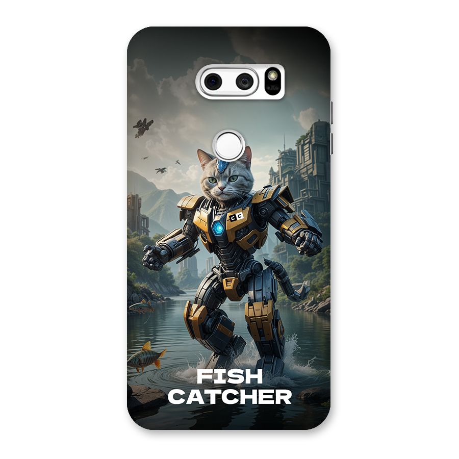 Fish Catcher Back Case for LG V30