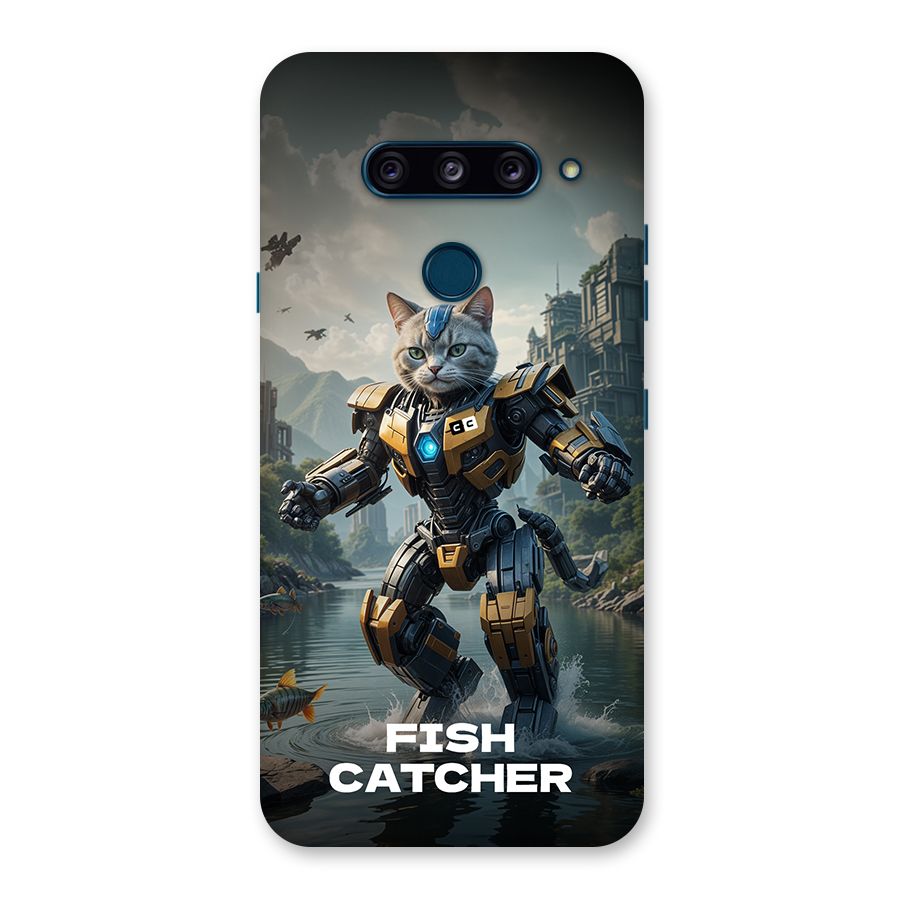Fish Catcher Back Case for LG  V40 ThinQ