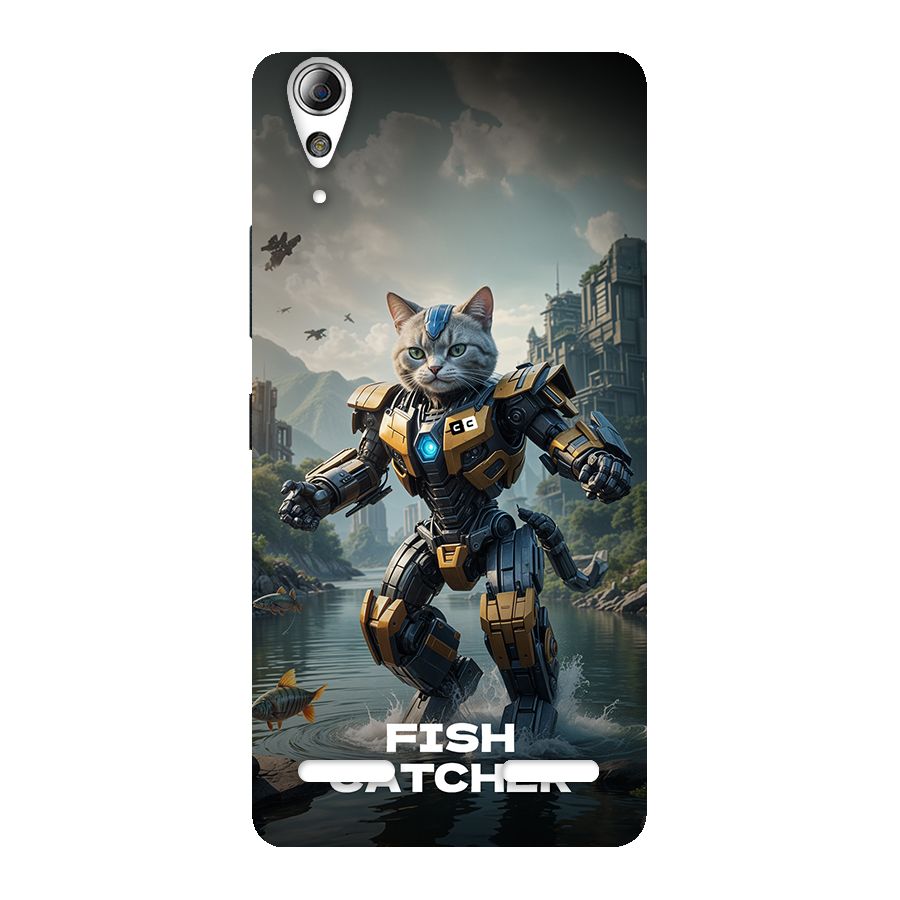 Fish Catcher Back Case for Lenovo A6000