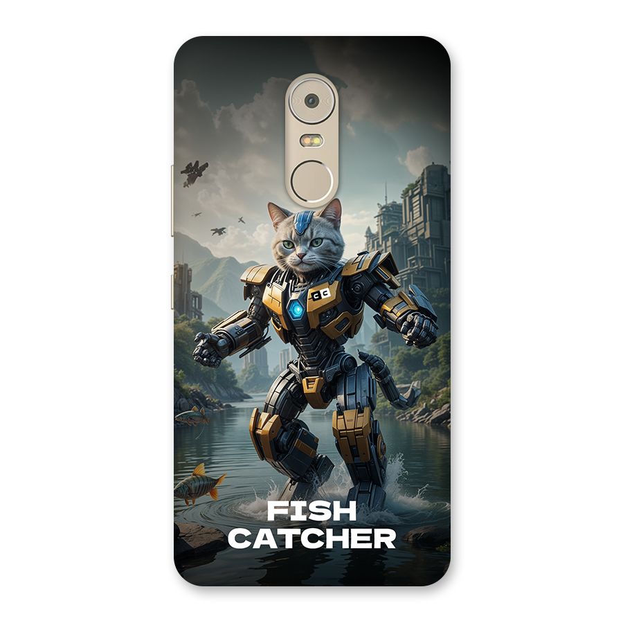 Fish Catcher Back Case for Lenovo K6 Note