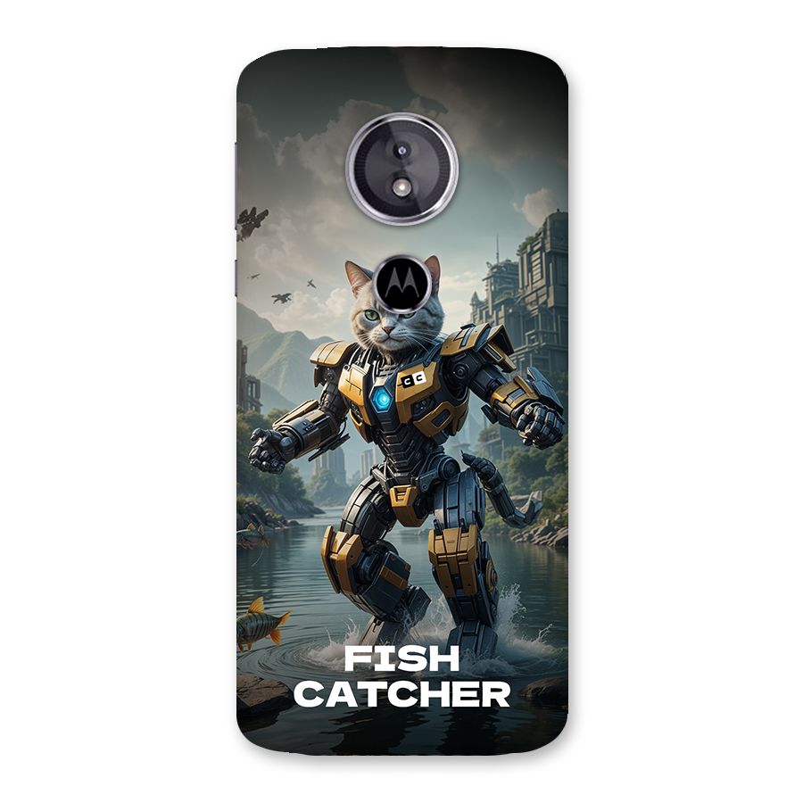 Fish Catcher Back Case for Moto E5