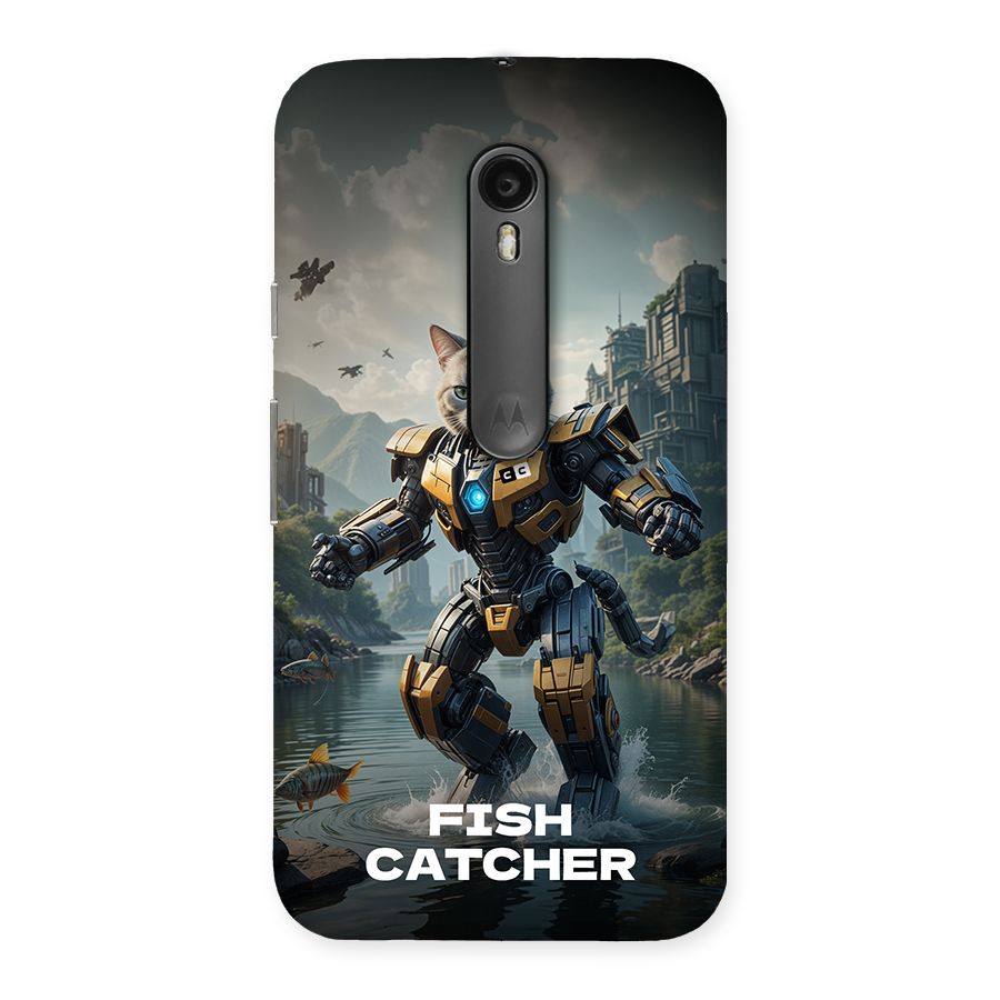 Fish Catcher Back Case for Moto G3