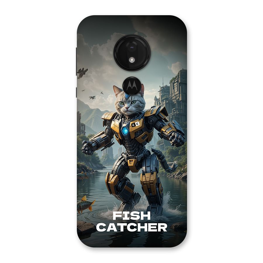 Fish Catcher Back Case for Moto G7 Power