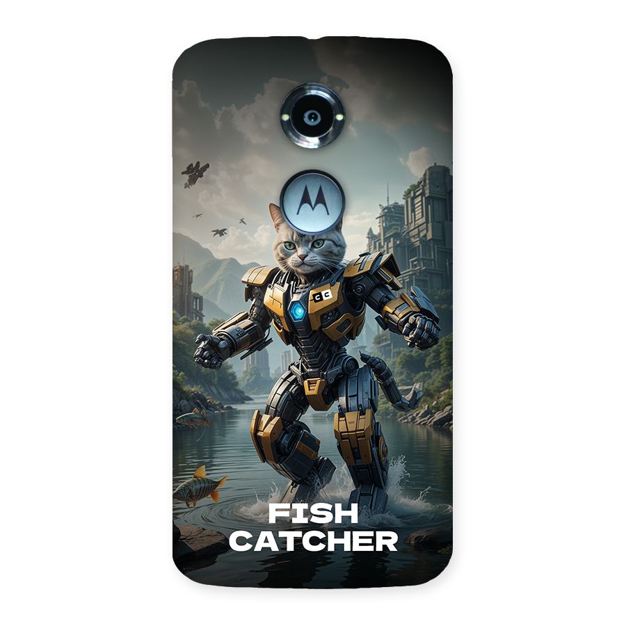 Fish Catcher Back Case for Moto X2