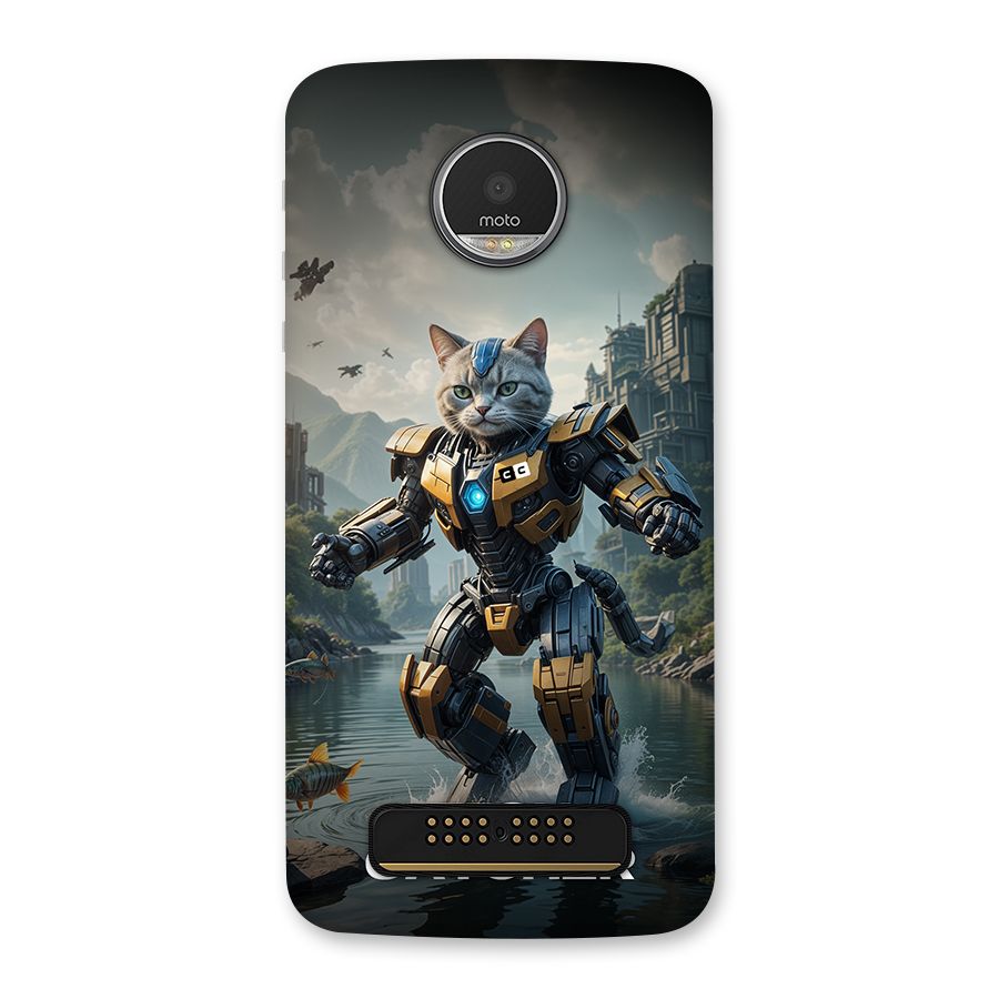 Fish Catcher Back Case for Moto Z Play