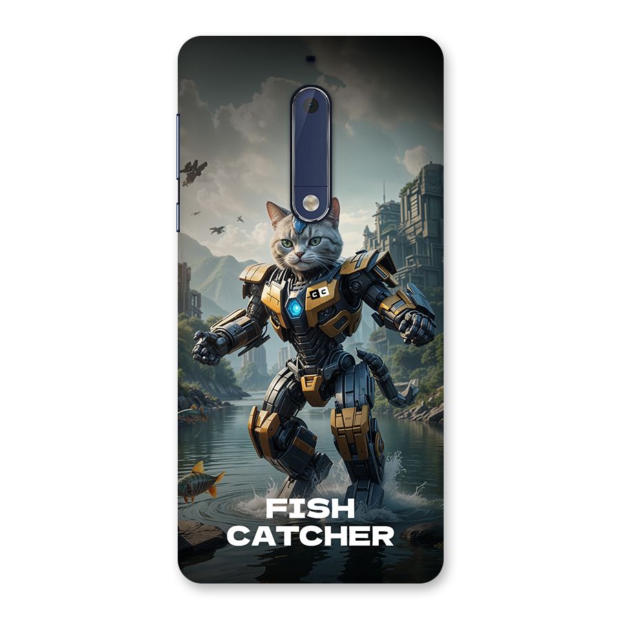 Fish Catcher Back Case for Nokia 5