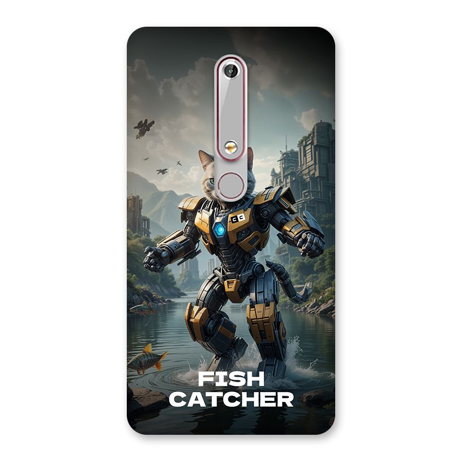 Fish Catcher Back Case for Nokia 6.1