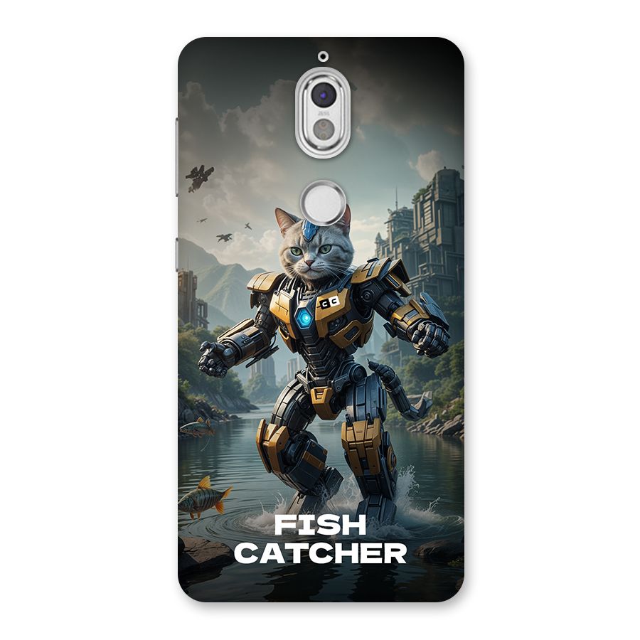 Fish Catcher Back Case for Nokia 7