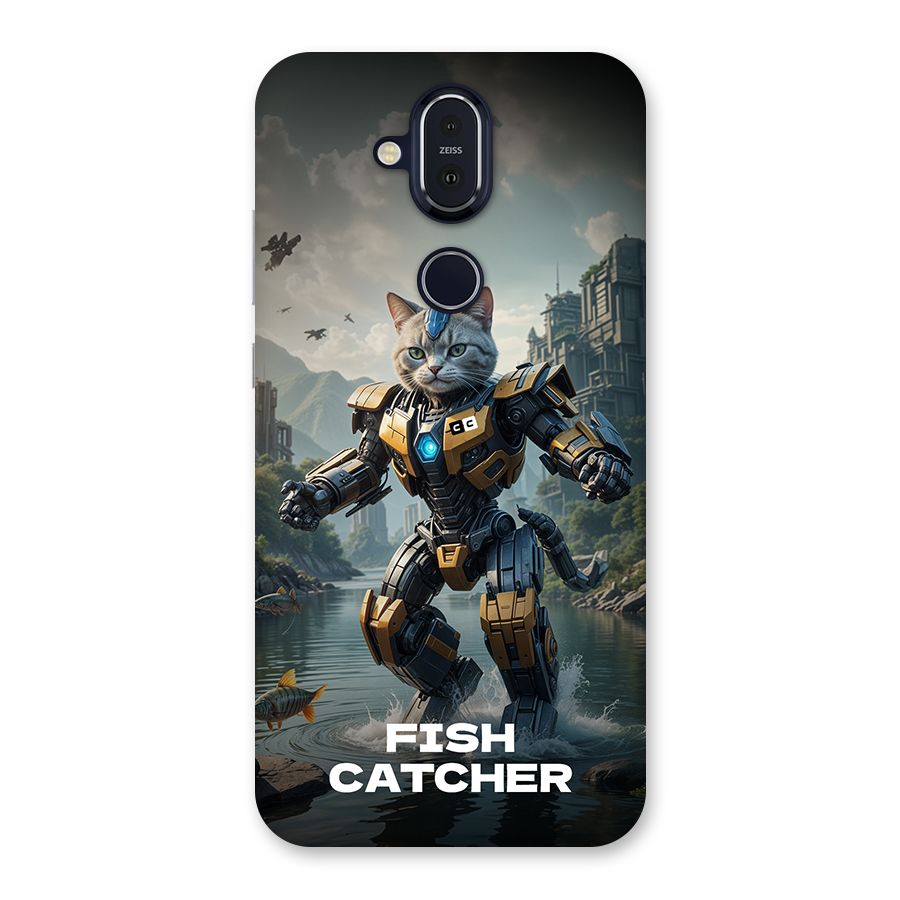 Fish Catcher Back Case for Nokia 8.1