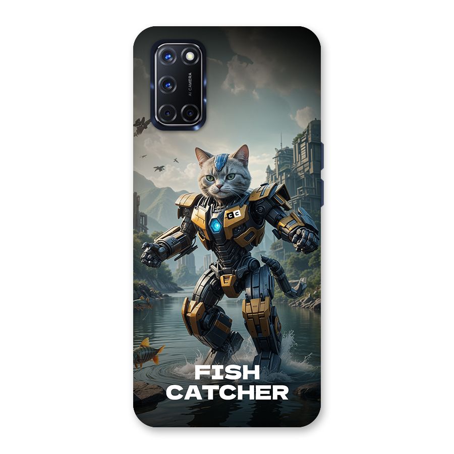 Fish Catcher Back Case for Oppo A52