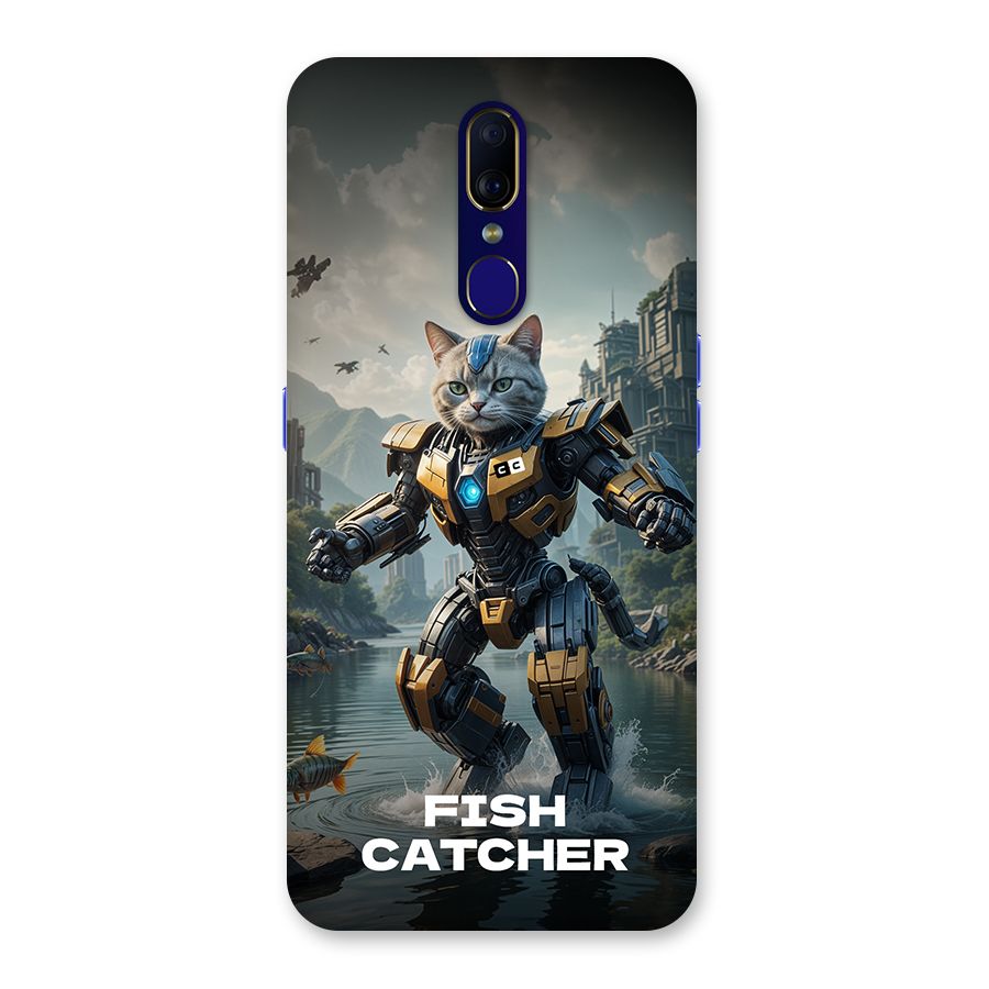Fish Catcher Back Case for Oppo A9